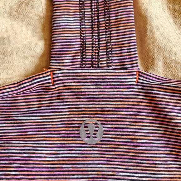 Lululemon Power Dance Striped Tank Top Size 4 EUC - Picture 10 of 16